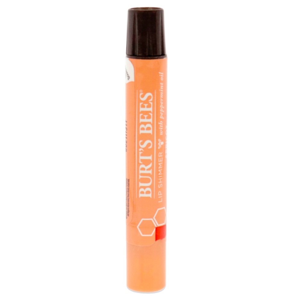 🆕Burts Bees Lip Shimmer - Apricot by Burts Bees for Women - 0.09 oz Lip Shimmer